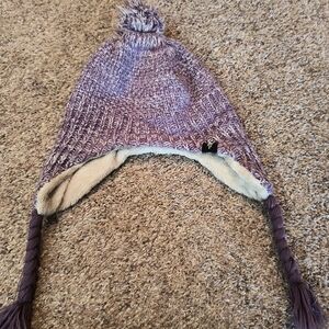 The North Face Girls Hat in purple